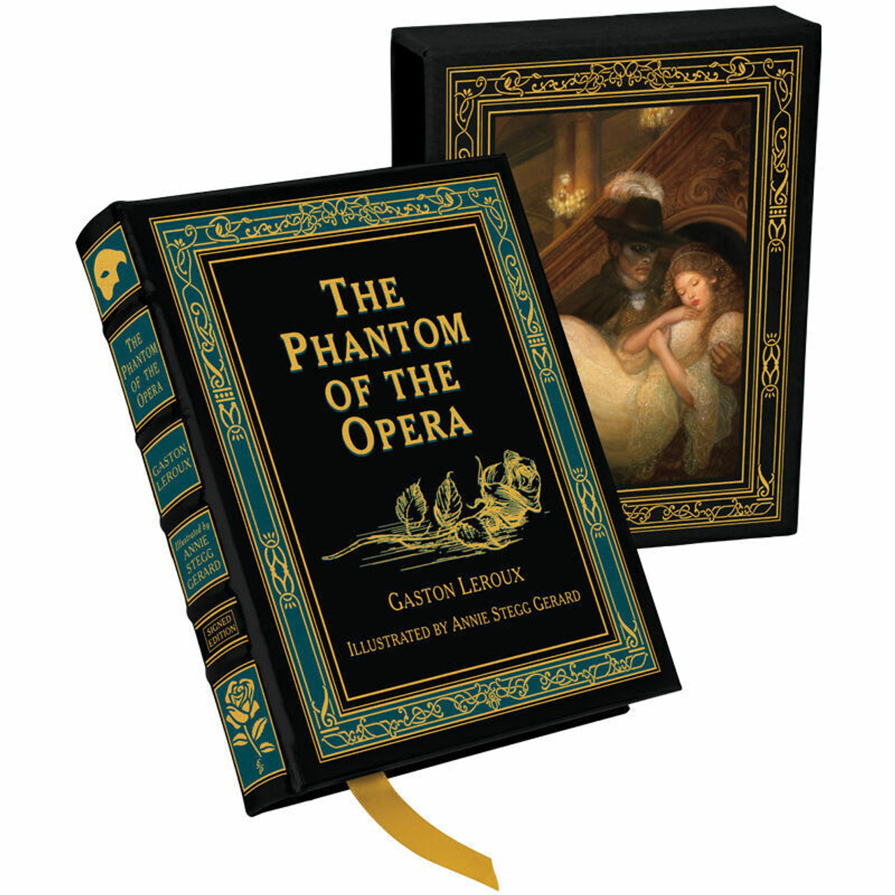 Gaston LeRoux "The Phantom of the Opera" Slipcased Signed Limited Artist Edition, Leather Bound Collector's Edition [Sealed]