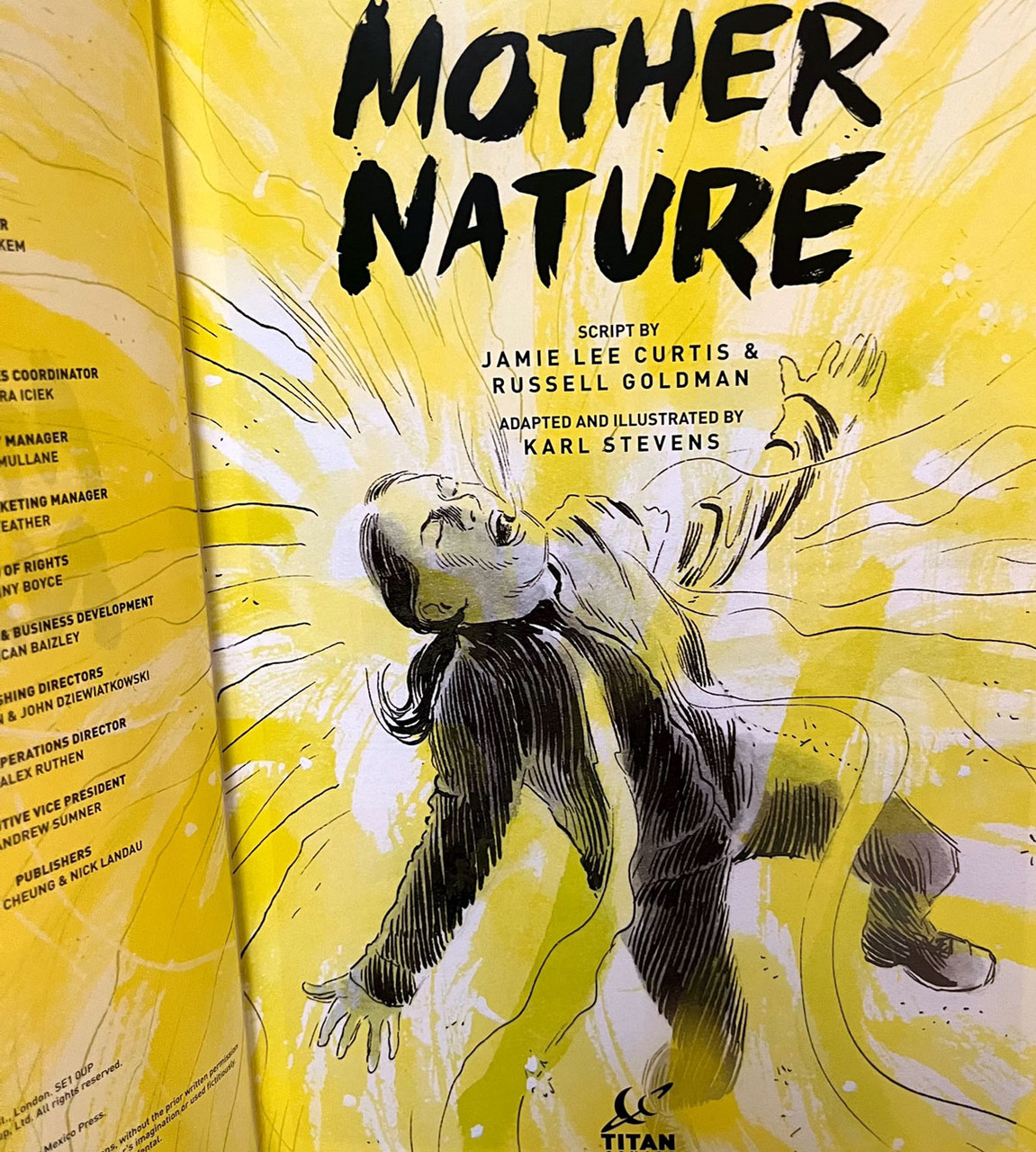 Jamie Lee Curtis "Mother Nature" Triple-Signed First Edition, Limited Slipcased Collector's Edition of 50 w/COA [Sealed]