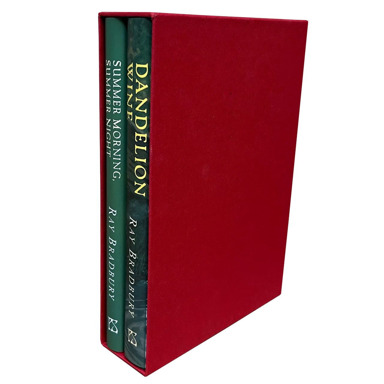 Ray Bradbury "Dandelion Wine: 50th Anniversary Edition" & "Summer Morning, Summer Night" Signed Limited Edition No. 84 of 100 (signed by Stephen King)