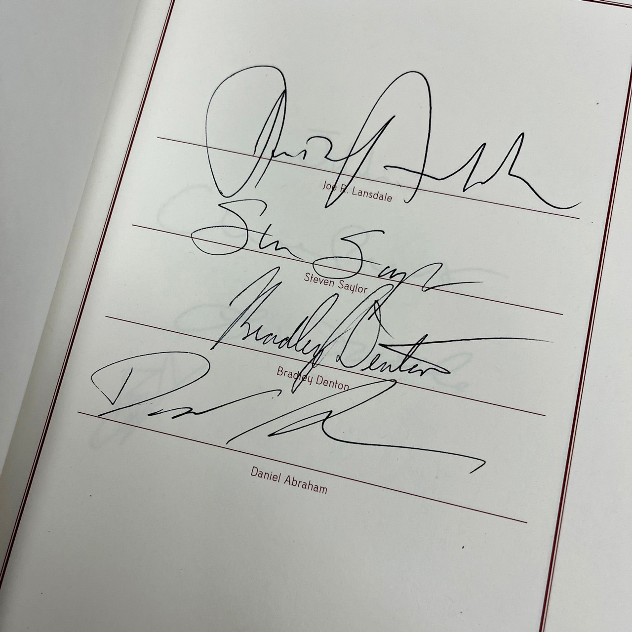 George R.R. Martin "A Knight Of Seven Kingdoms", "Fire & Blood", "Rogues", "The Book Of Swords", "The Book Of Magic" Signed Limited Edition Partial Matching Set [Very Fine]