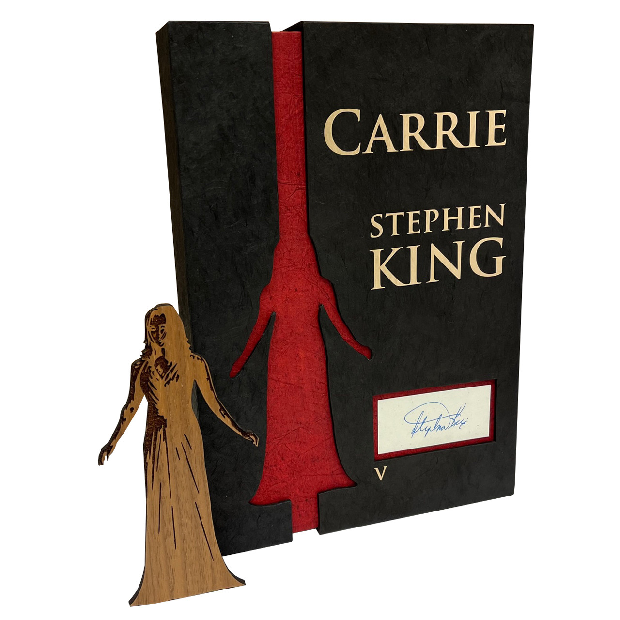 Stephen King “Carrie” Slipcased Signed Roman Numeral Edition "V", Remarqued w/COA