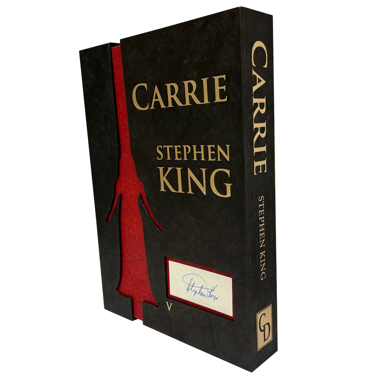 Stephen King “Carrie” Slipcased Signed Roman Numeral Edition "V", Remarqued w/COA