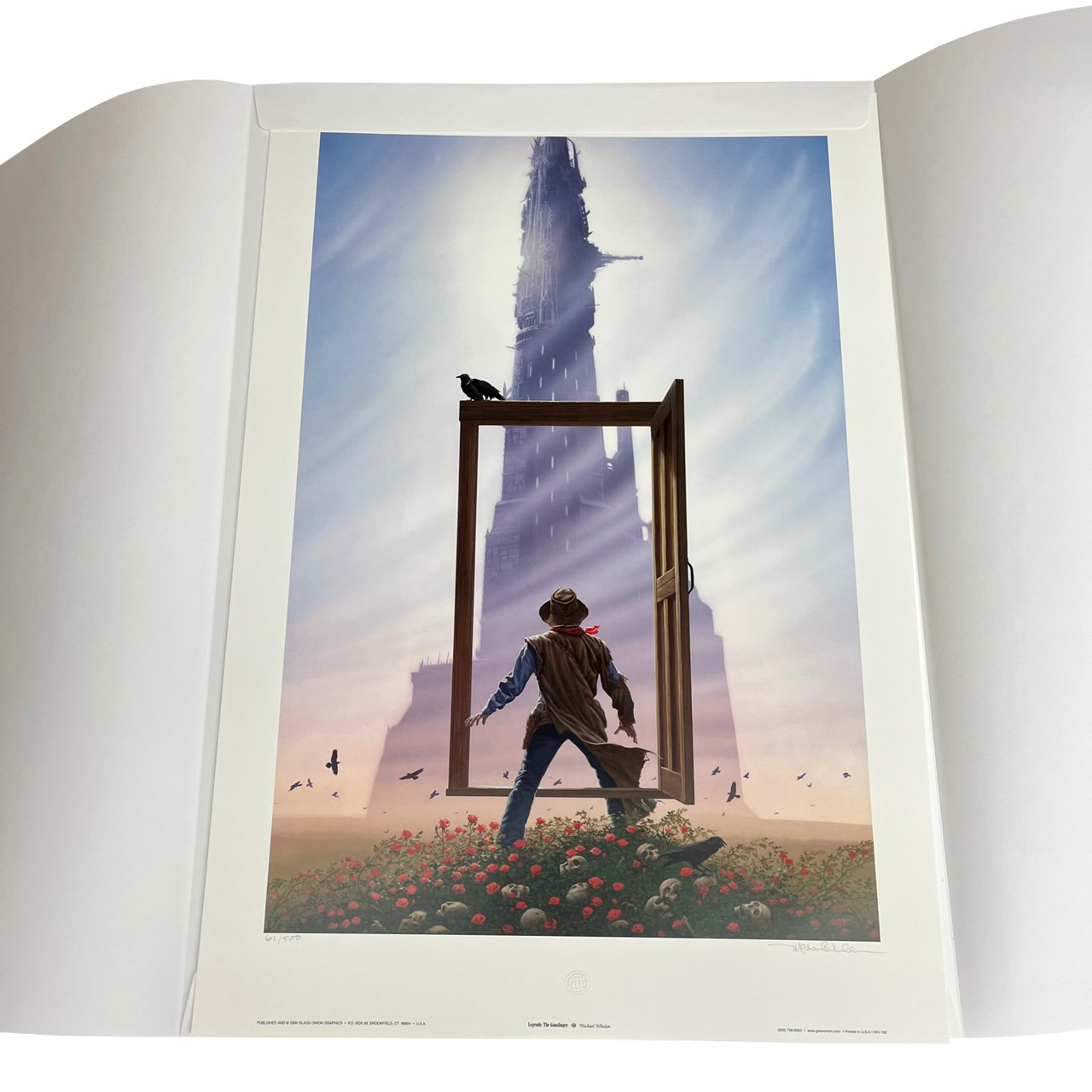 Michael Whelan "Legends: The Gunslinger" Signed Limited Edition No. 61 of 500 w/COA [Very Fine]