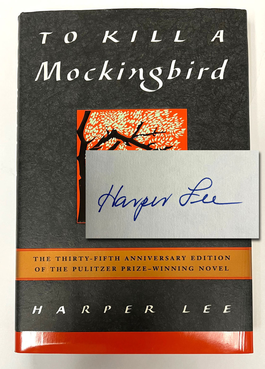 Harper Lee "To Kill A Mockingbird" 35th Anniversary Edition, Signed First Edition/ Later Printing [Fine/Near Fine+]