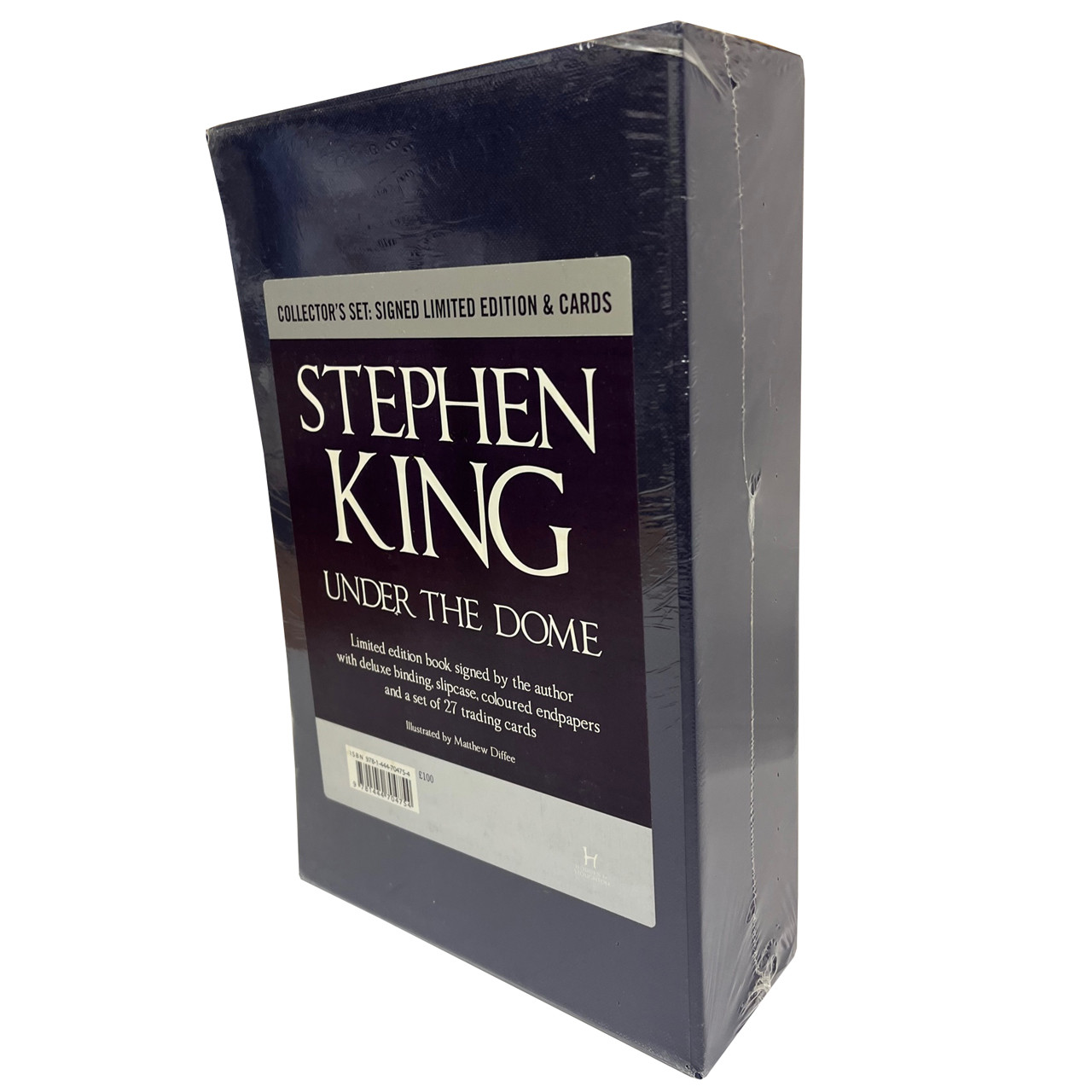 Stephen King "Under The Dome" UK Slipcased Signed Limited Edition of 500 w/Playing Cards [Sealed]