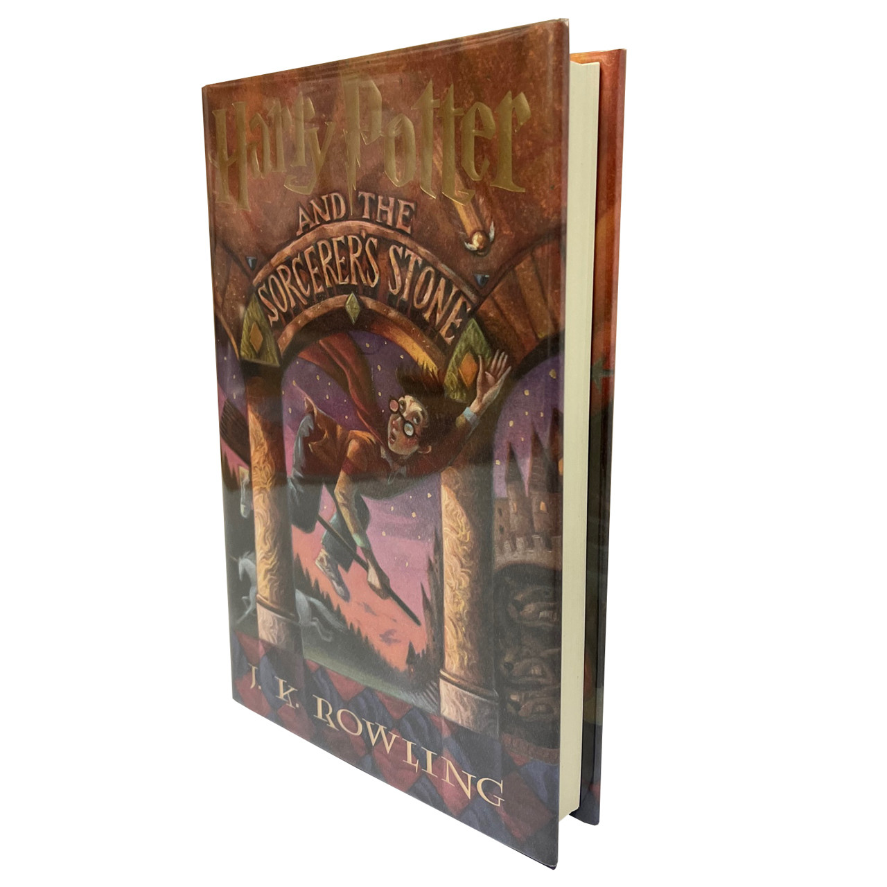 J.K. Rowling "Harry Potter and the Sorcerer's Stone" Traycased Signed First Edition/Later Printing W/COA , Provenance from Book Signing Event [Fine/Fine]