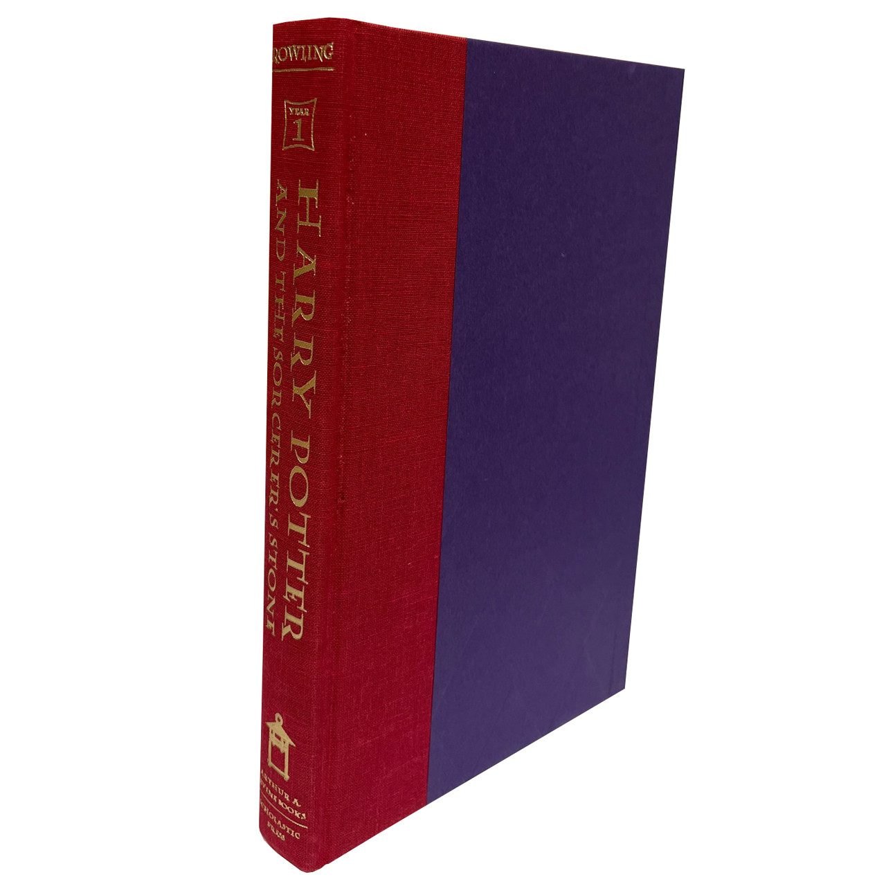 J.K. Rowling "Harry Potter and the Sorcerer's Stone" Traycased Signed First Edition/Later Printing W/COA , Provenance from Book Signing Event [Fine/Fine]