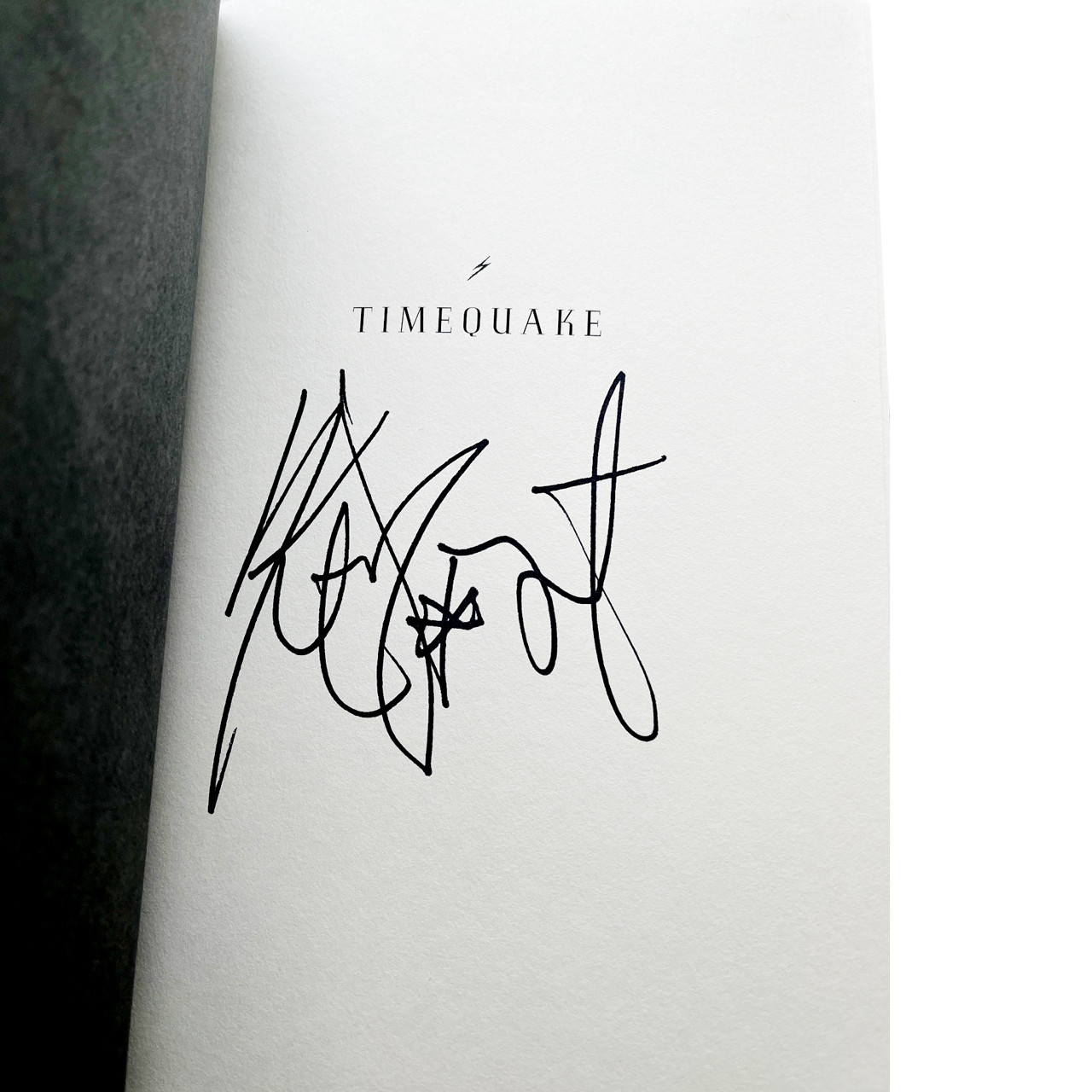 Kurt Vonnegut "Timequake" Signed First Edition, First Printing w/COA