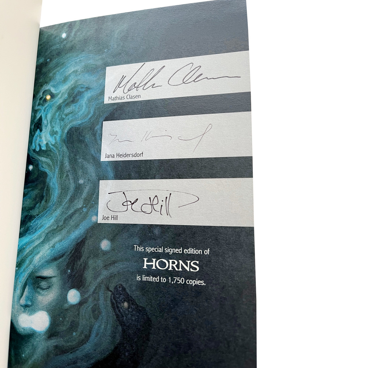 Joe Hill "Horns" Slipcased Signed Deluxe Limited Edition of 1,750 [Sealed]