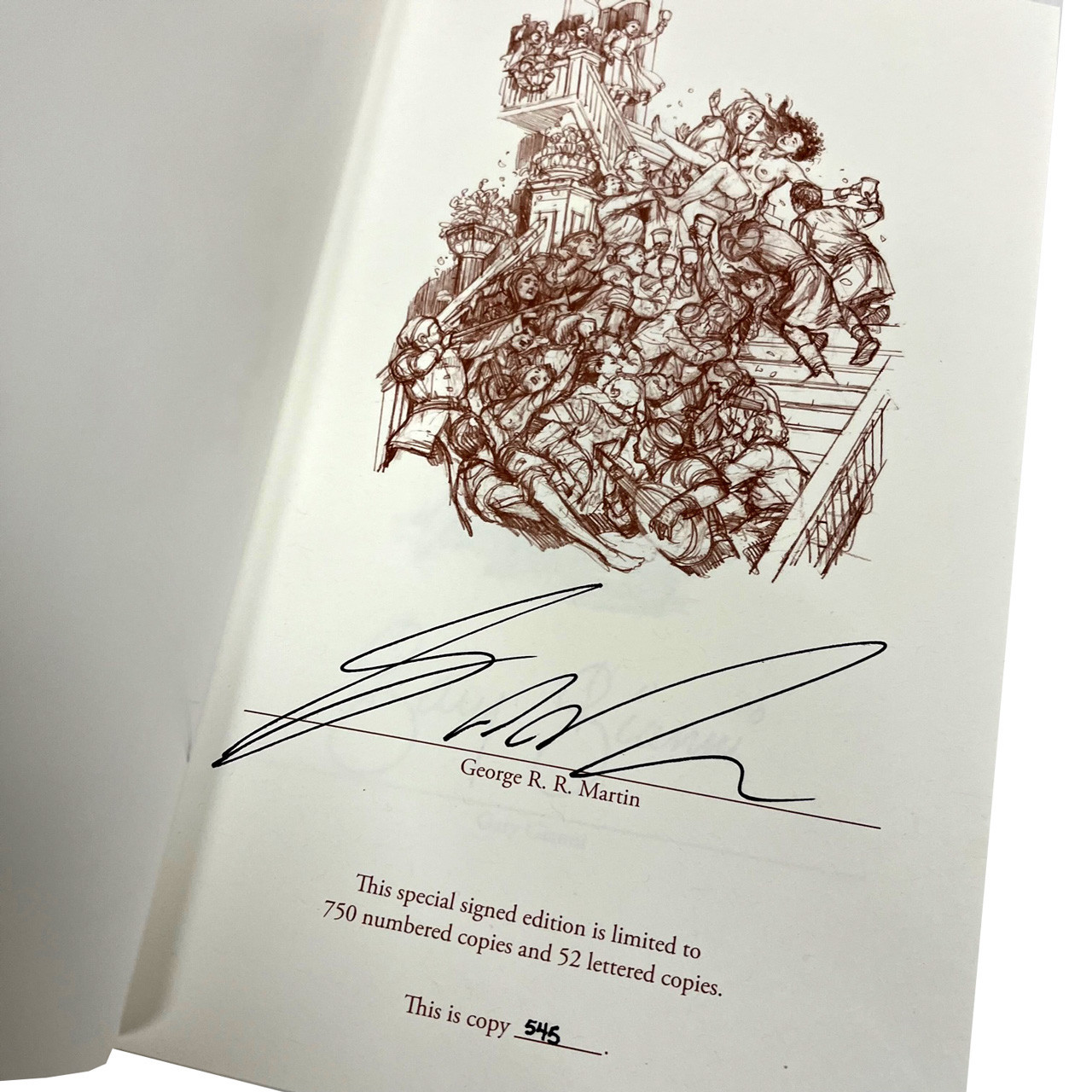 George R.R. Martin "A Knight Of Seven Kingdoms" Slipcased Signed Limited Edition No. 545 of 750 [Very Fine]