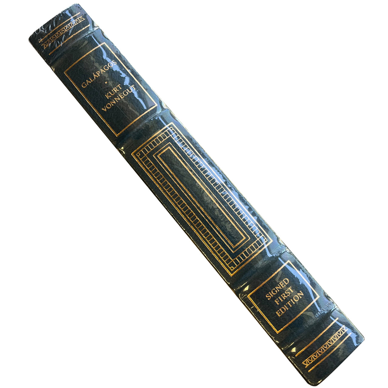Kurt Vonnegut "Galapagos" Signed  First Edition, Leather-Bound Collector's Edition [Sealed]