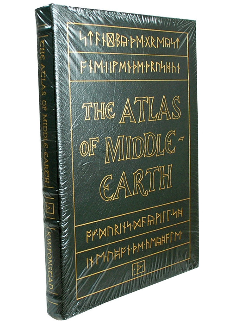 Easton Press,  Karen Wynn Fonstad "The Atlas Of Middle-Earth" Leather Bound Collector's Edition [Sealed]