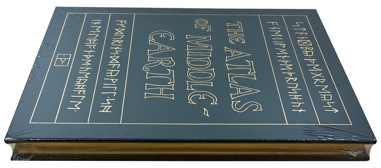Karen Wynn Fonstad "The Atlas Of Middle-Earth" Leather Bound Collector's Edition [Sealed]