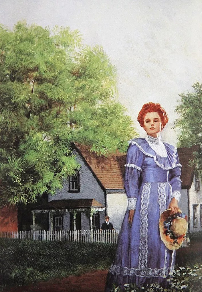 L. M. Montgomery "Anne of Green Gables" Illustrated Limited Edition, Leather Bound 8-Vol Complete Matching Set