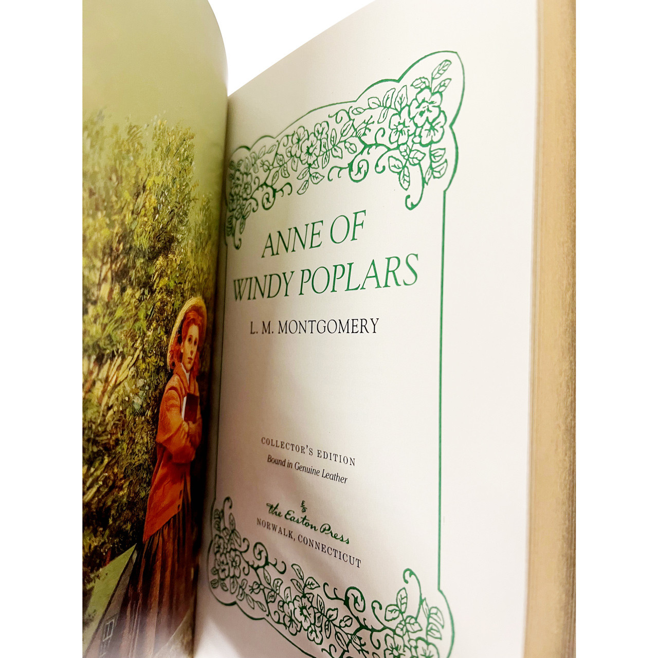 L. M. Montgomery "Anne of Green Gables" Illustrated Limited Edition, Leather Bound 8-Vol Complete Matching Set