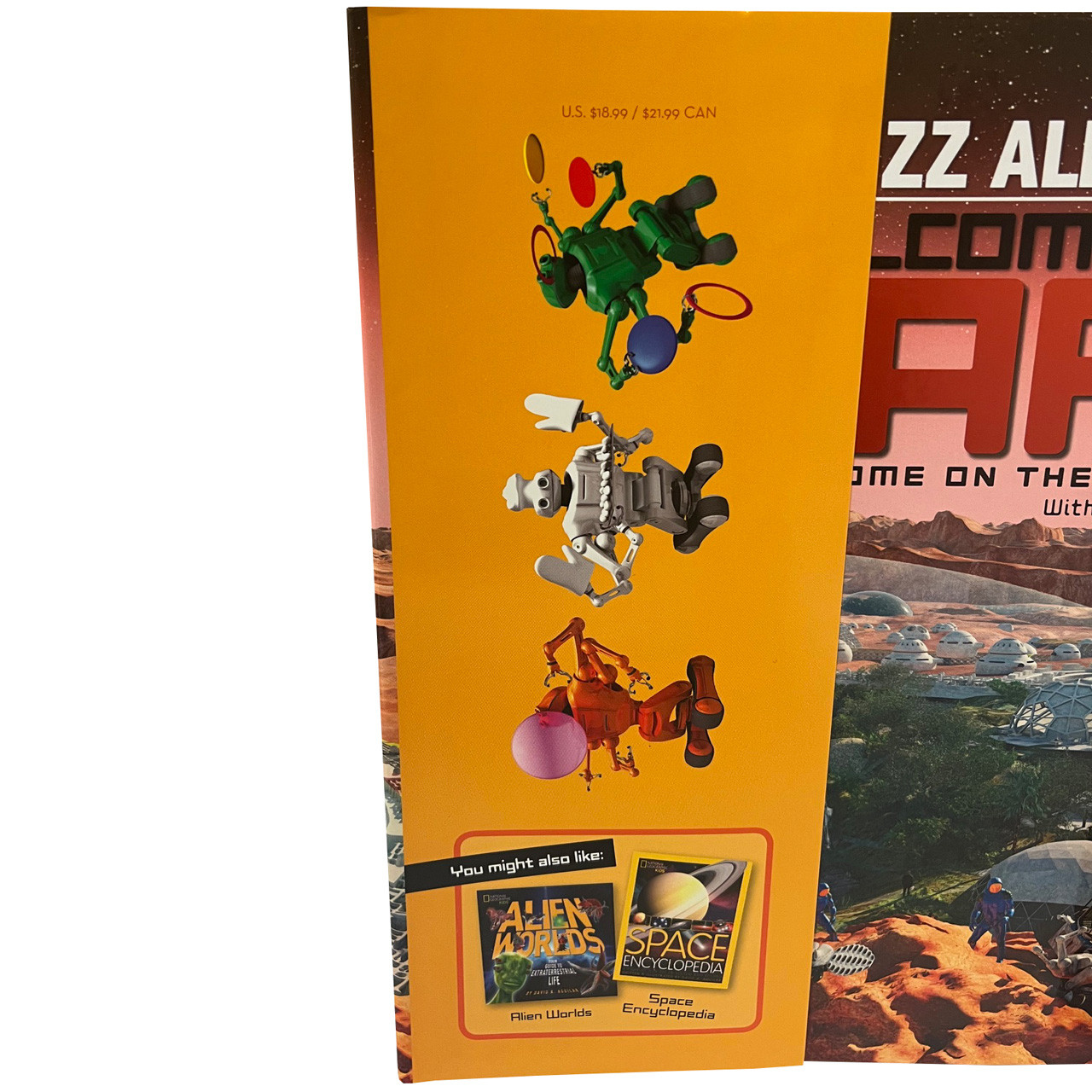 Buzz Aldrin "Welcome To Mars" Illustrated Signed Collector's Edition w/COA