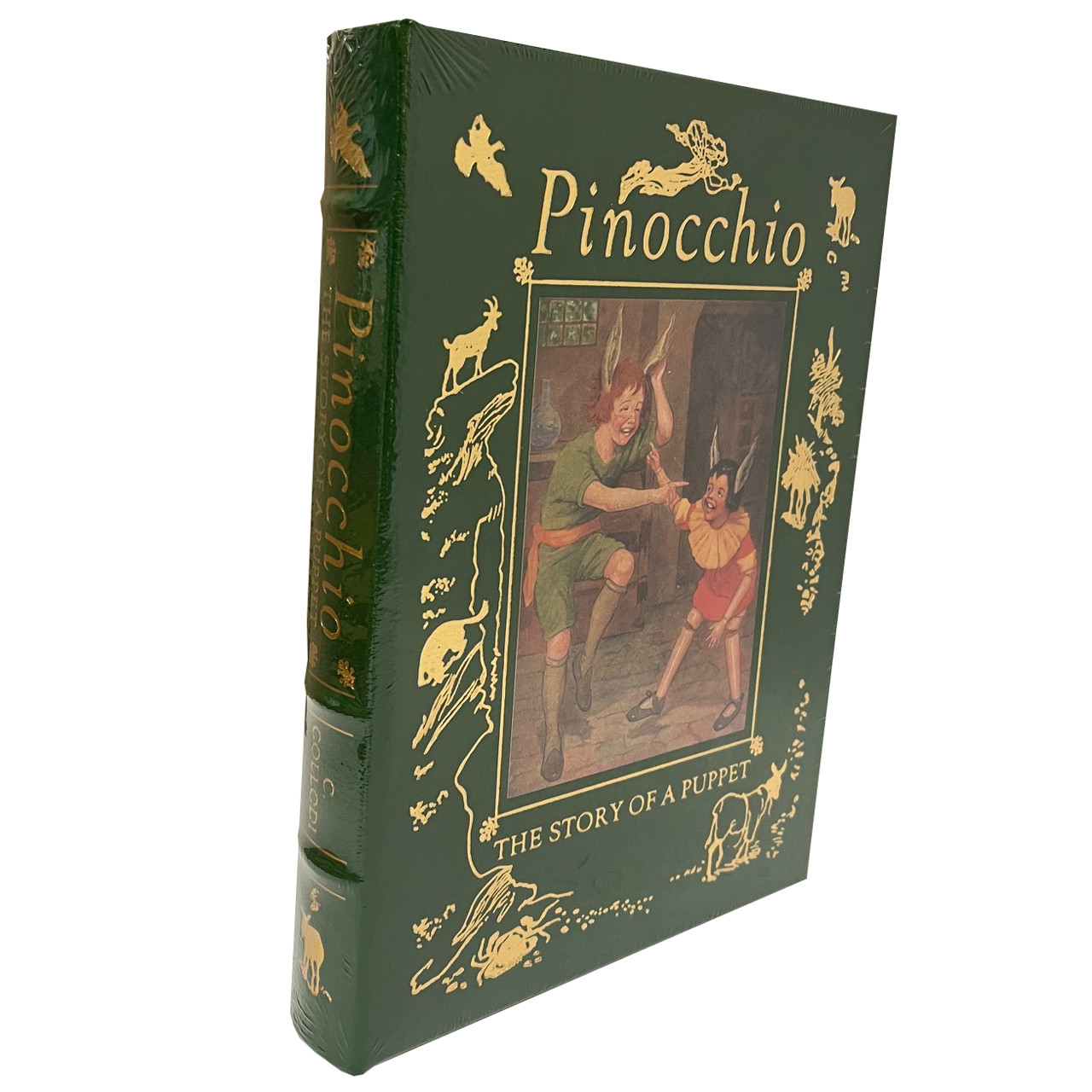 Carlo Collodi "Pinocchio: The Story Of A Puppet" Leather-Bound Limited Edition [Sealed]