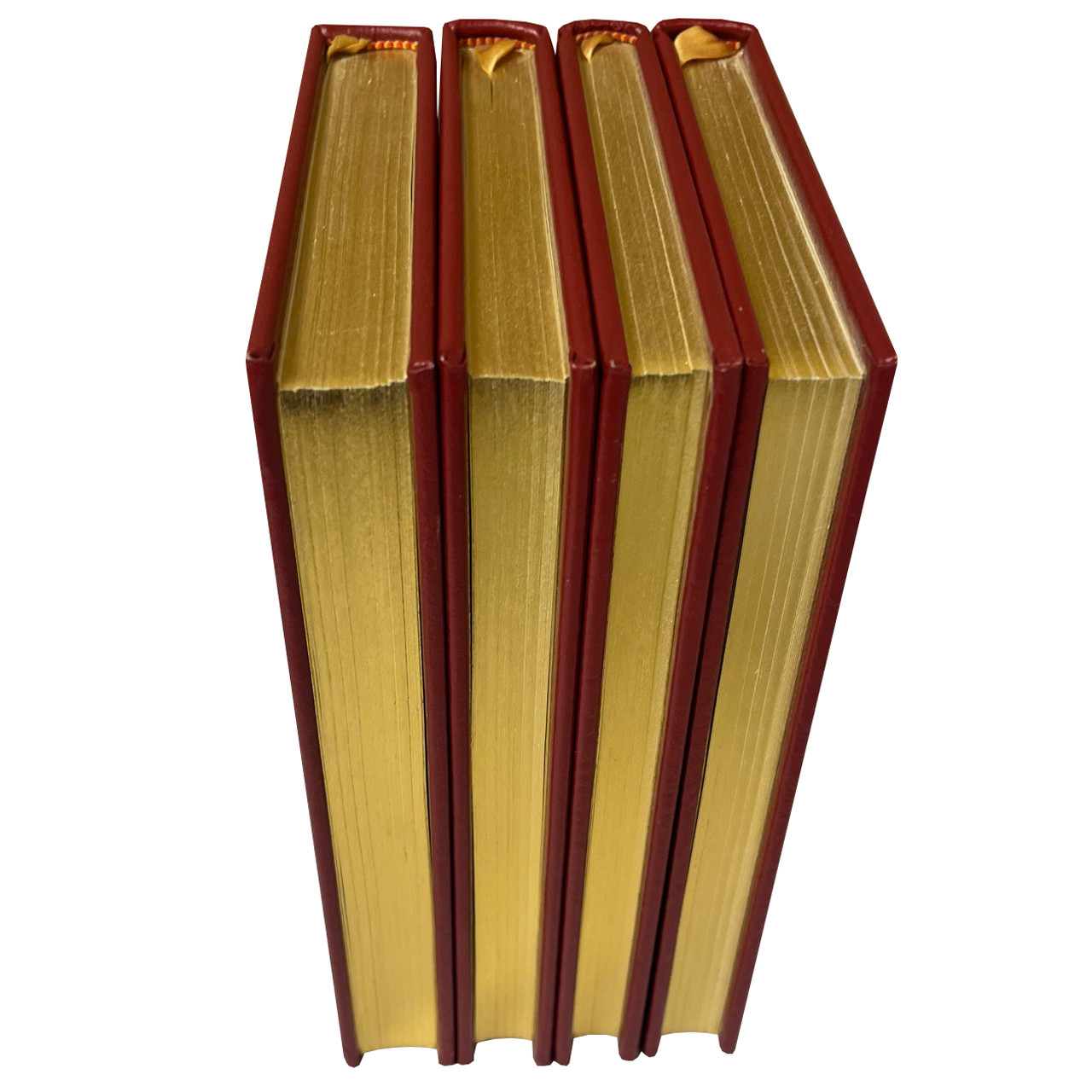 Lynn Reid Banks "The Indian In The Cupboard Series" Leather-Bound Limited Edition, 4-Vol. Complete Matching Set