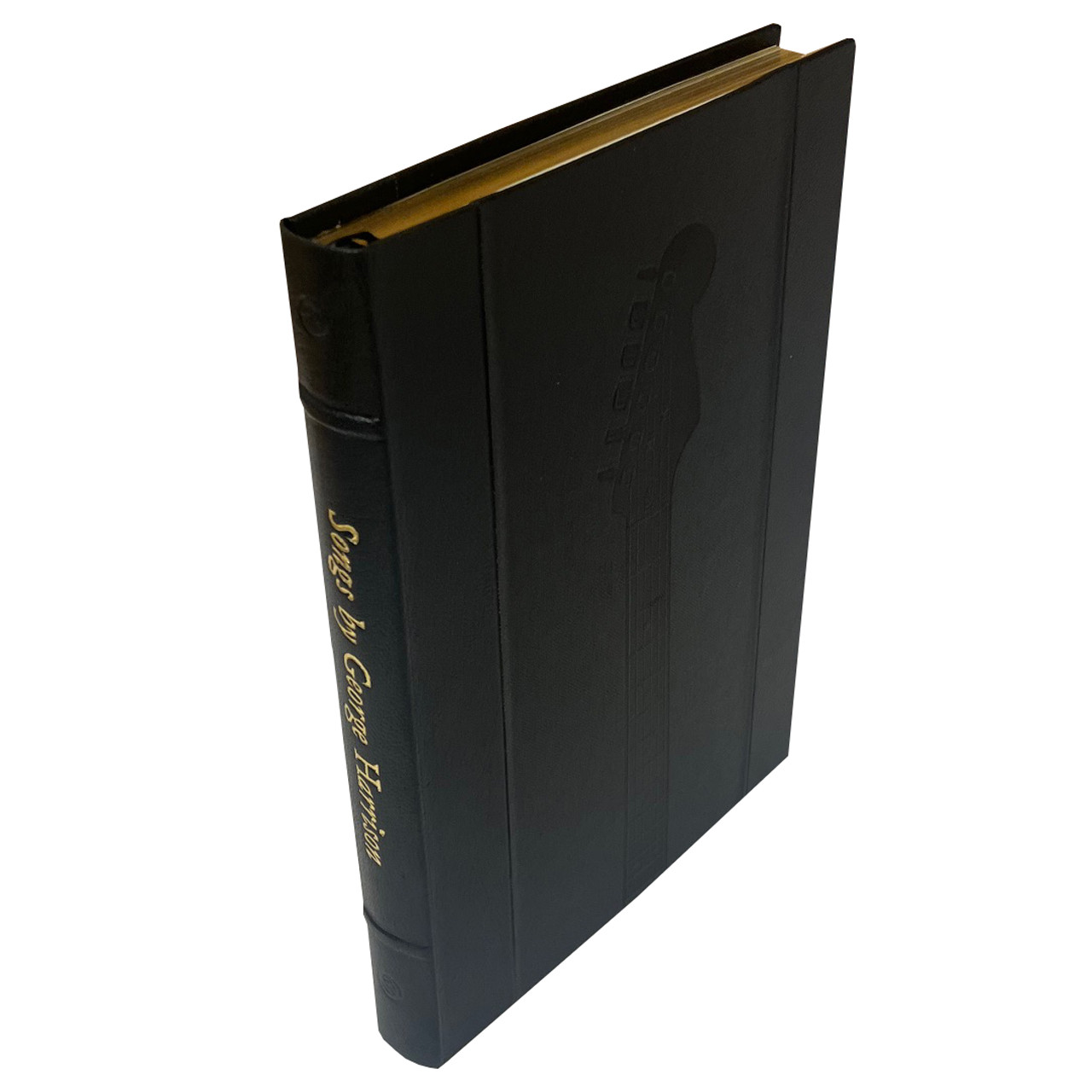"Songs by George Harrison" Book & Record Set, Deluxe Signed Limited Edition, Leather-Bound 2-Volume Matching Set No.133 of 2,500