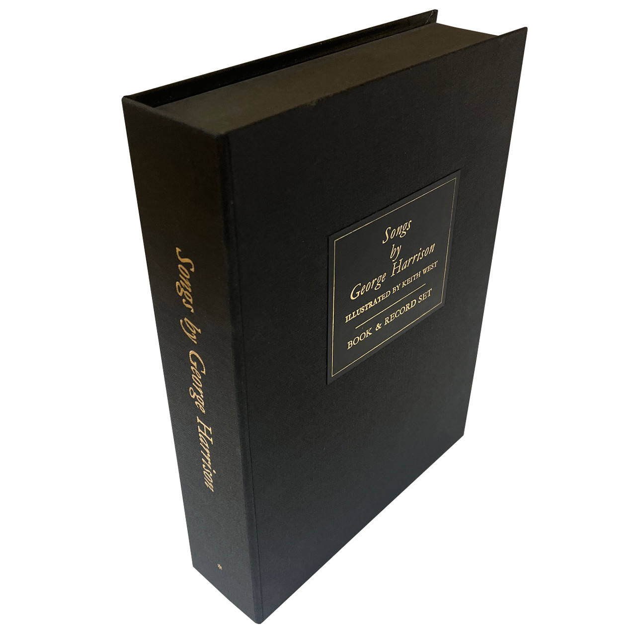 "Songs by George Harrison" Book & Record Set, Deluxe Signed Limited Edition, Leather-Bound 2-Volume Matching Set No.133 of 2,500