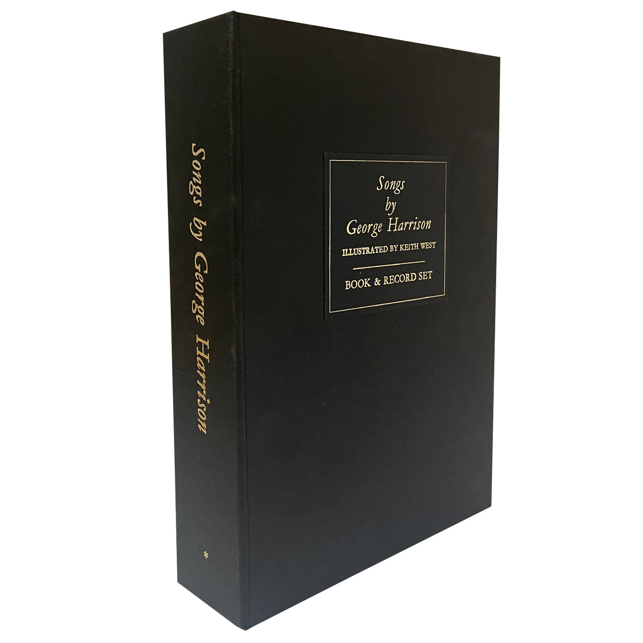 "Songs by George Harrison" Book & Record Set, Deluxe Signed Limited Edition, Leather-Bound 2-Volume Matching Set No.133 of 2,500