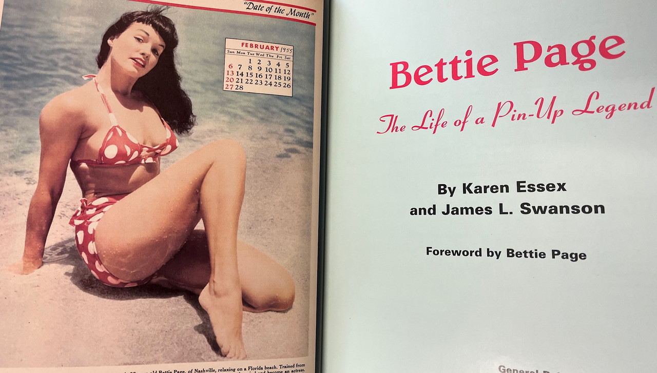 Karen Essex, James L. Swanson (Forward by Bettie Page) "Bettie Page: The Life of a Pin-Up Legend" Signed First Edition, First Printing w/COA [Fine/Fine]