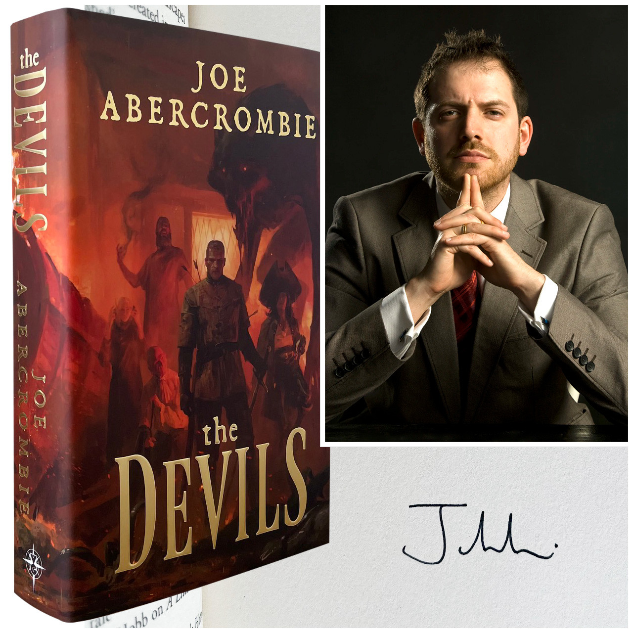 Joe Abercrombie "The Devils" Signed Limited First Edition [Very Fine]