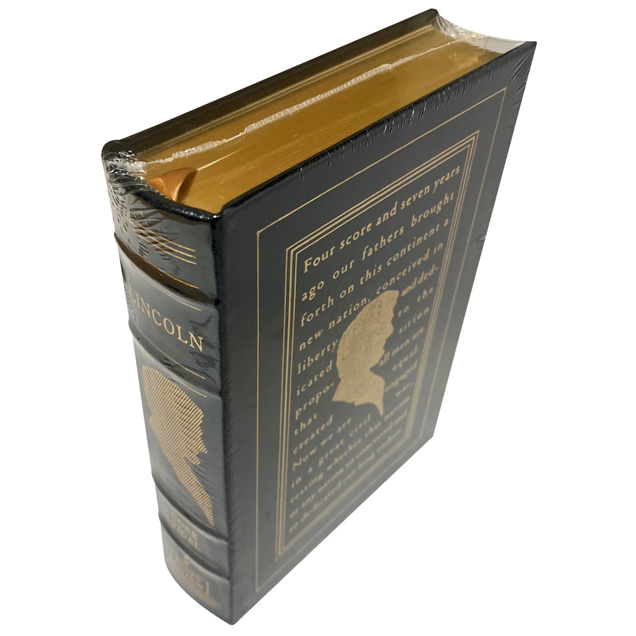 Gore Vidal "Lincoln" Signed Limited Edition, Leather-Bound w/COA [Sealed]