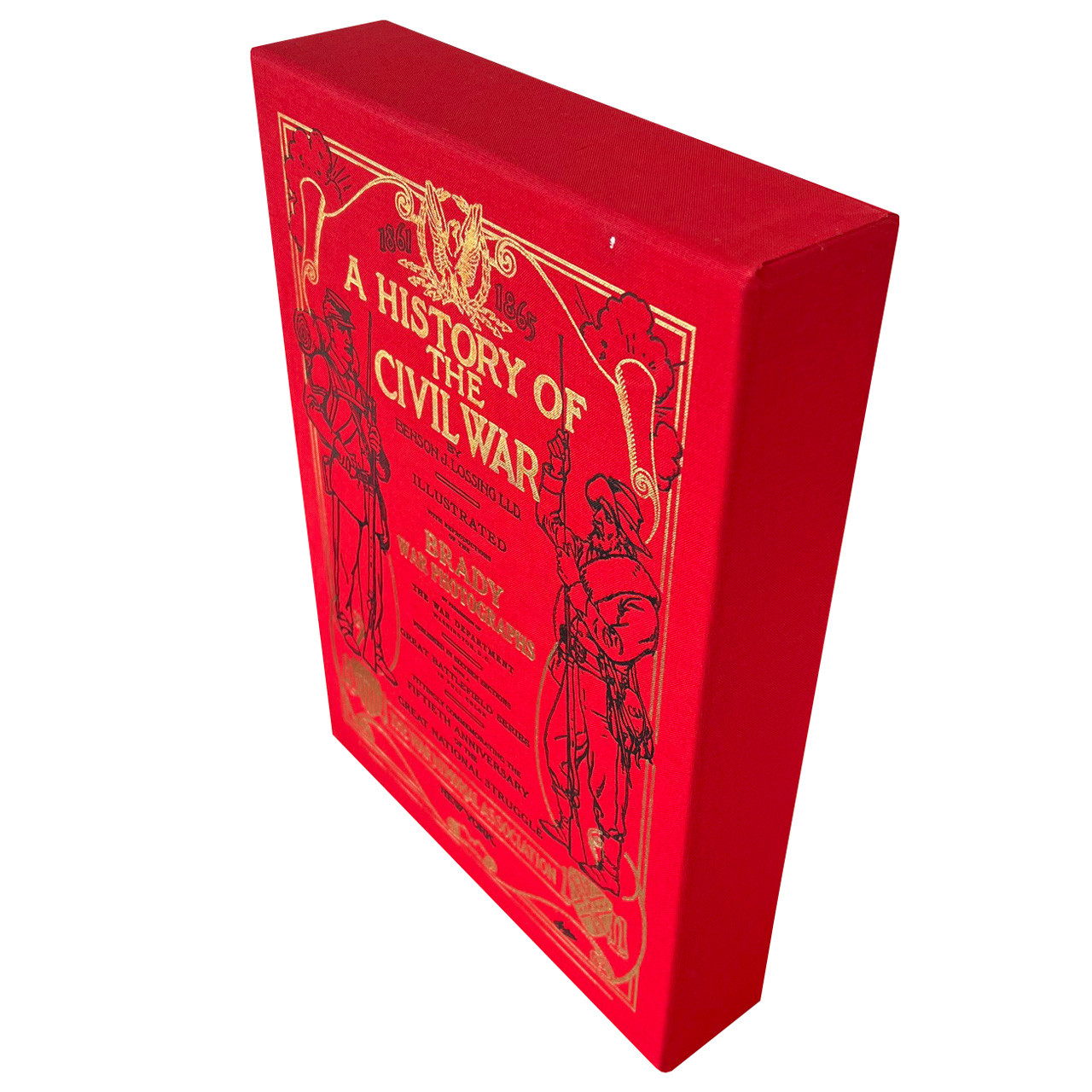 Benson J. Lossing LLD. "A History Of The Civil War" Slipcased Deluxe Limited Edition No. 695 of 1,865