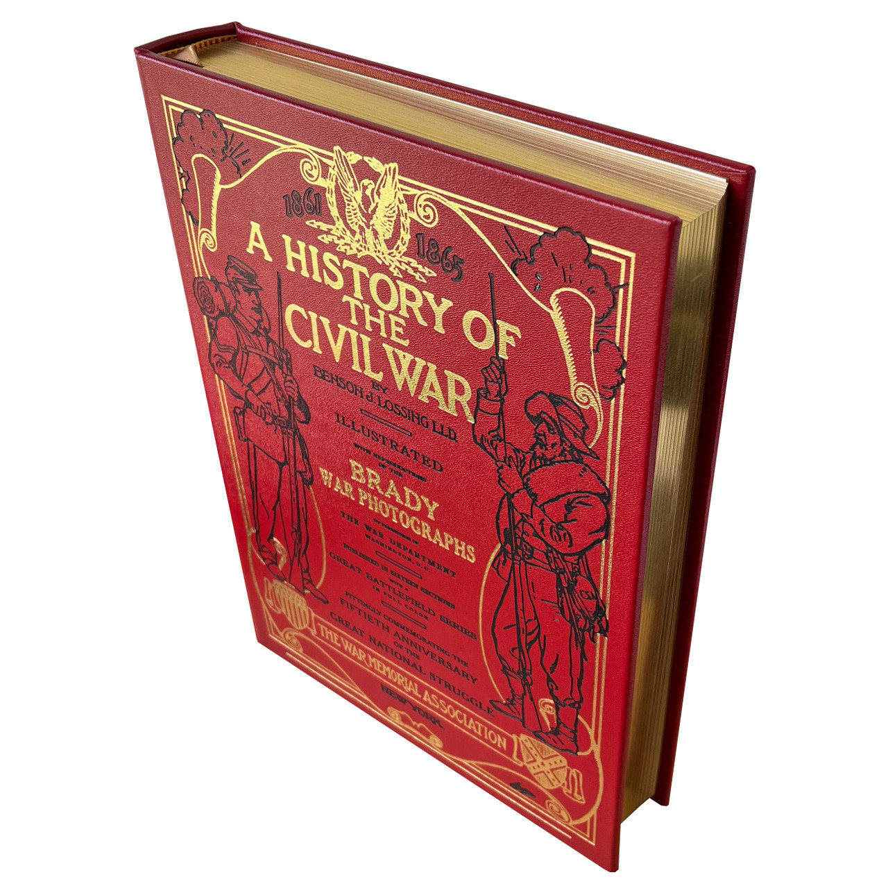 Benson J. Lossing LLD. "A History Of The Civil War" Slipcased Deluxe Limited Edition No. 695 of 1,865