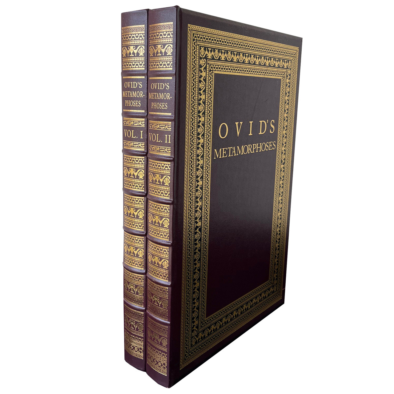 Easton Press "Ovid's Metamorphoses" Deluxe Limited Edition 2-Vol Matching Set No. 397 of 400