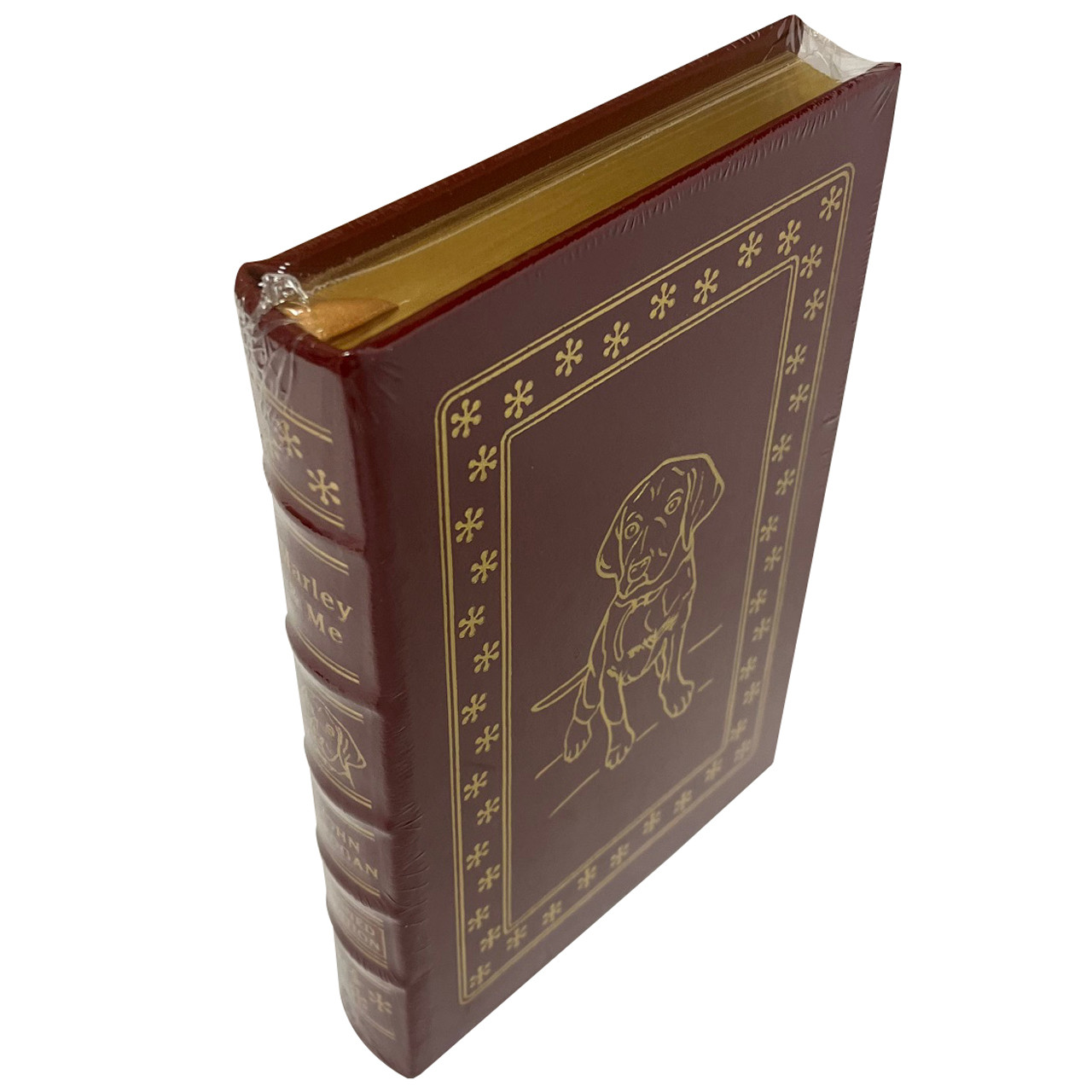 John Grogan "Marley & Me" Signed Limited Edition w/COA, Leather-Bound [Sealed]