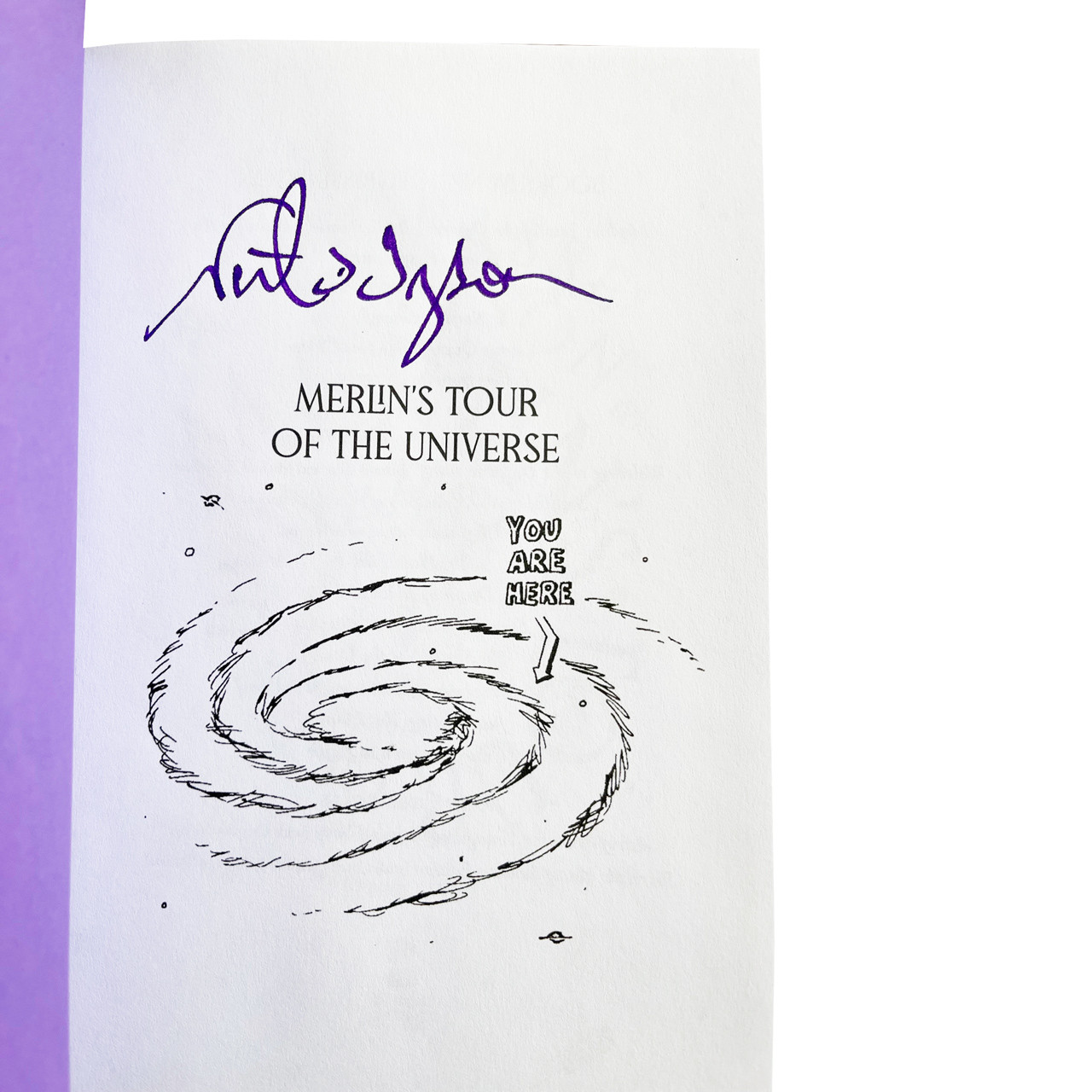 Neil deGrasse Tyson "Merlin's Tour Of The Universe" Signed Colector's Edition w/COA Neil deGrasse Tyson "Merlin's Tour Of The Universe" Signed Colector's Edition w/COA