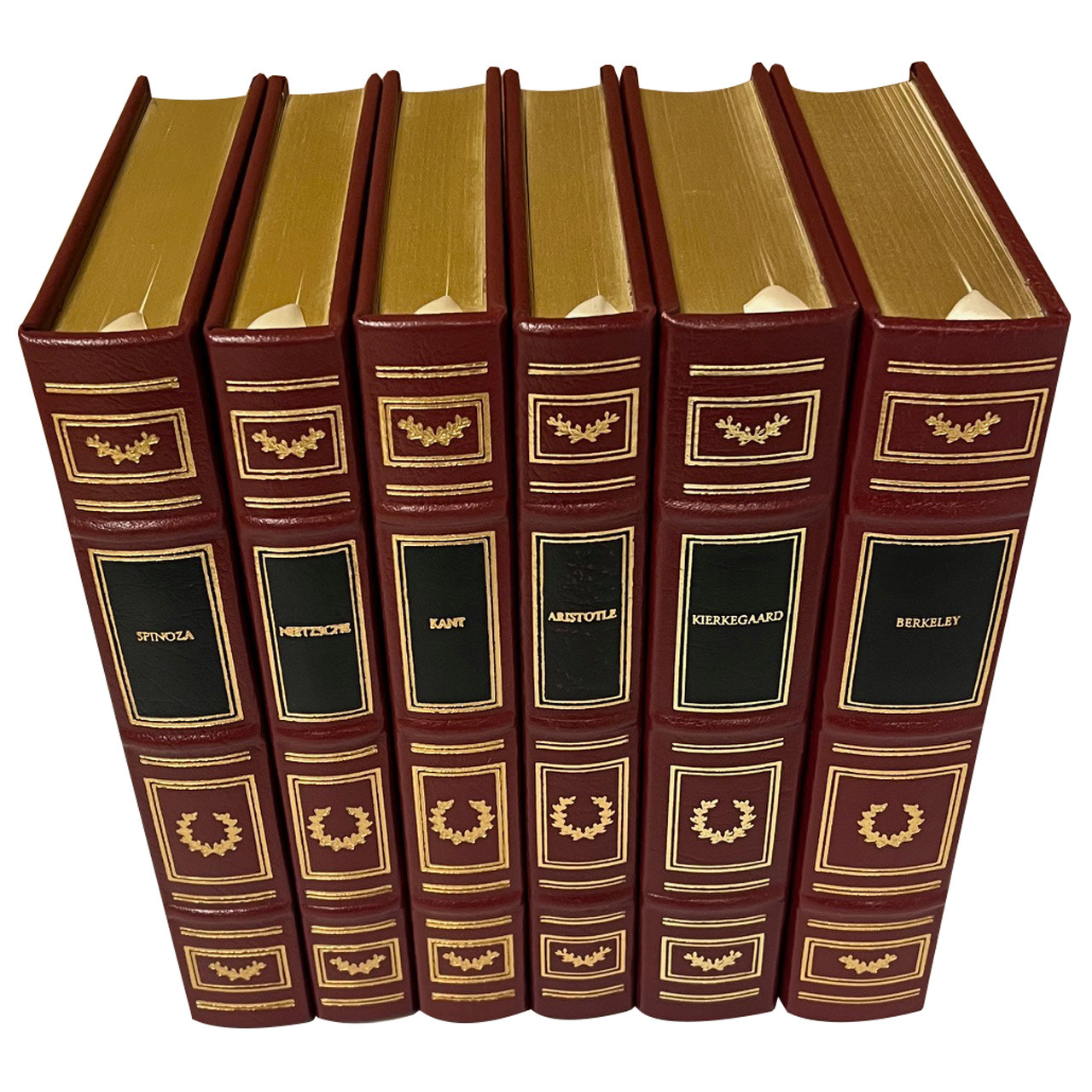 Easton Press "The Great Philosophers" 12-Volume Matching Set, Leather-Bound Limited Edition