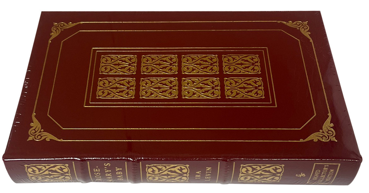 Ira Levin "Rosemary's Baby" Signed Collector's Edition, Leather Bound w/COA [Sealed]