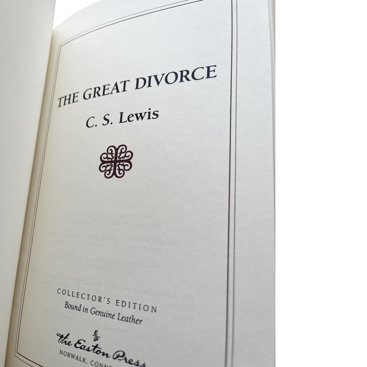 C.S. Lewis "The Screwtape Letters" Limited Edition 6-Volume Complete Matching Set, Leather-Bound