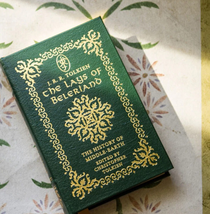 J.R.R. Tolkien "The Lays Of Beleriand" Leather-Bound Limited Edition [Sealed]