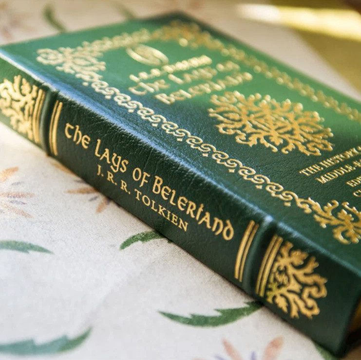 J.R.R. Tolkien "The Lays Of Beleriand" Leather-Bound Limited Edition [Sealed]