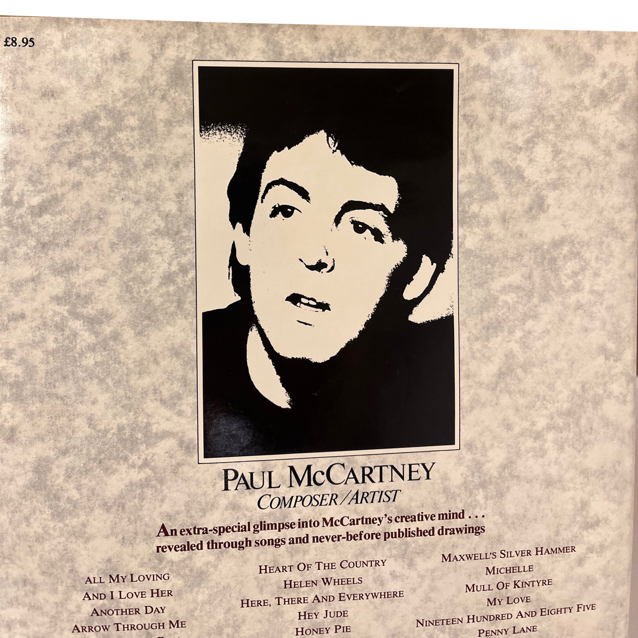 Paul McCartney "Composer/Artist" Traycased UK Signed First Edition w/COA, Letter of Authenticity