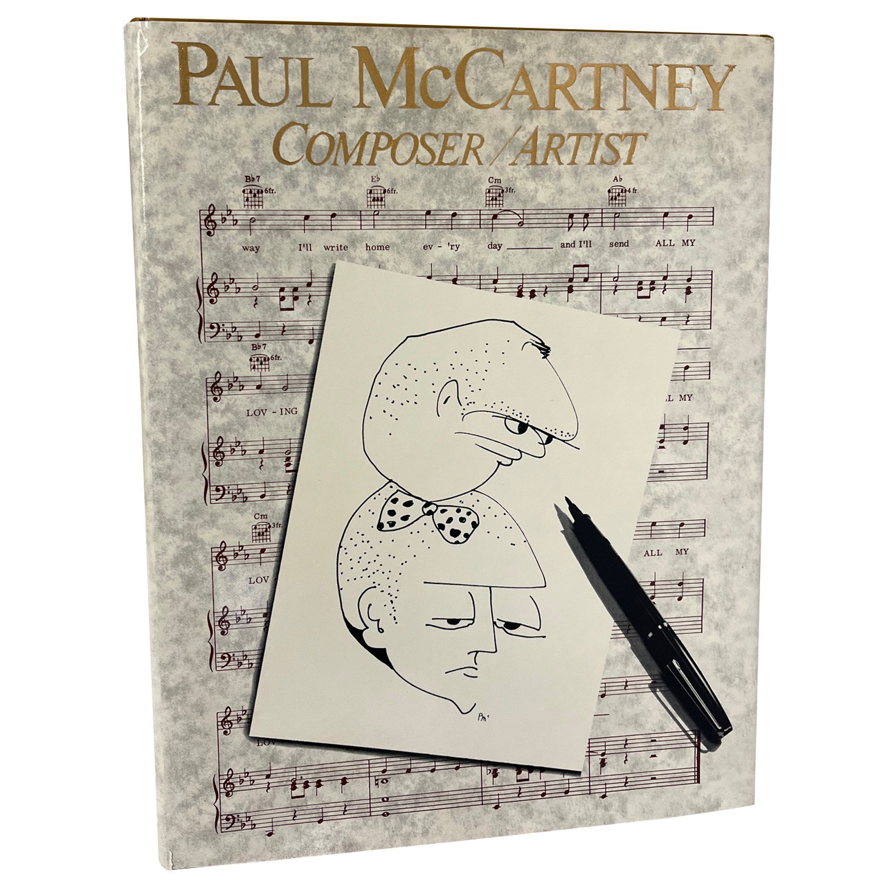 Paul McCartney "Composer/Artist" Traycased UK Signed First Edition w/COA, Letter of Authenticity