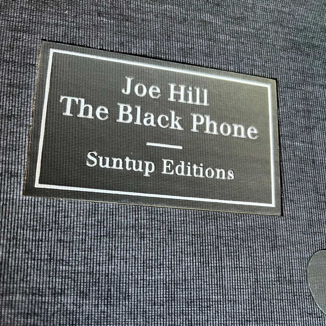 Joe Hill "The Black Phone" Signed Limited Edition of 750, Classic Edition [Sealed]