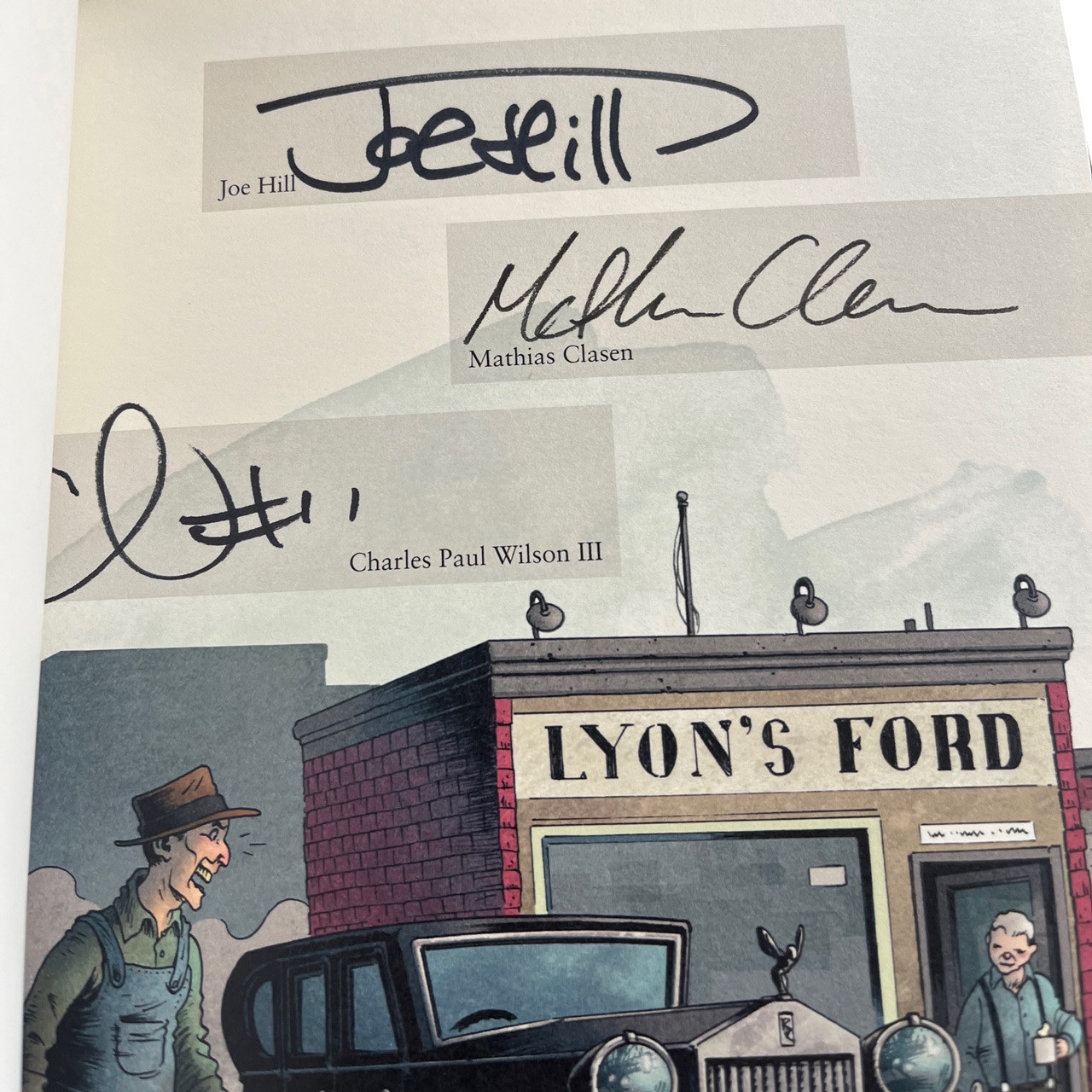 Joe Hill "WRAITH" Slipcased Deluxe Signed Limited Edition of 1750 [Sealed]