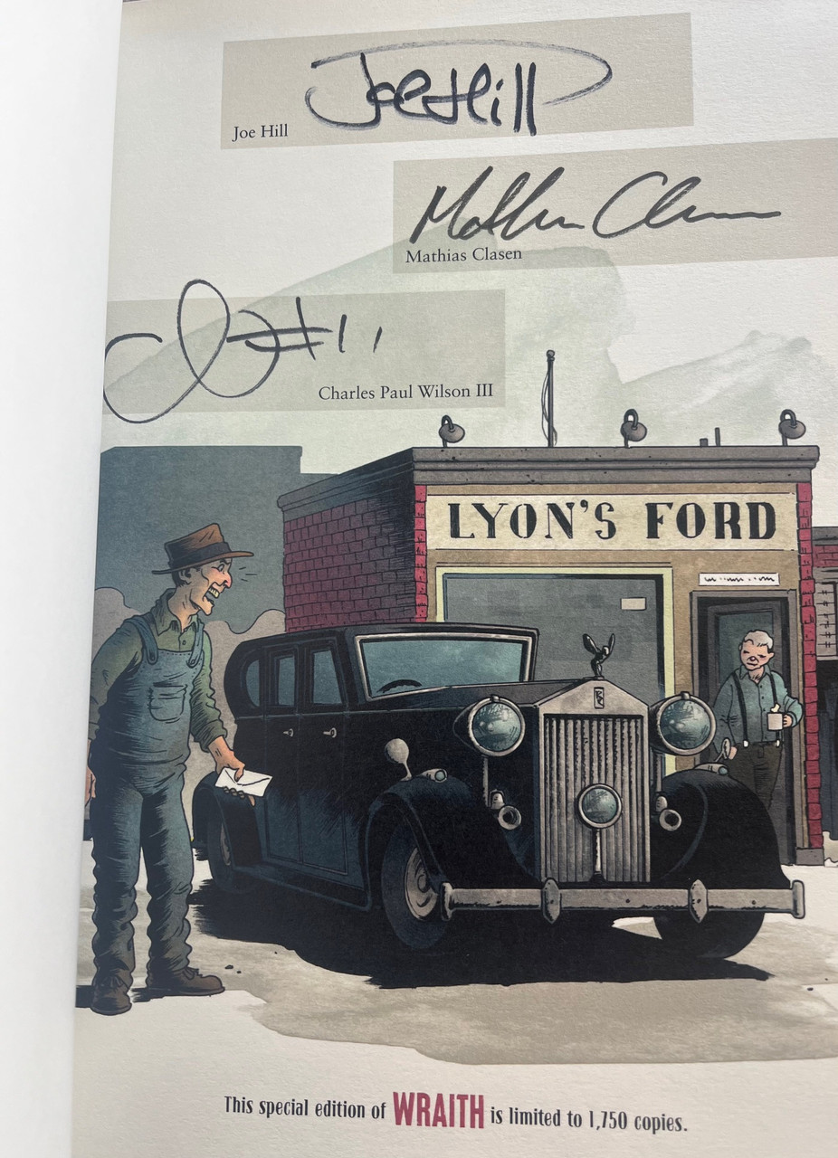 Joe Hill "WRAITH" Slipcased Deluxe Signed Limited Edition of 1750 [Sealed]