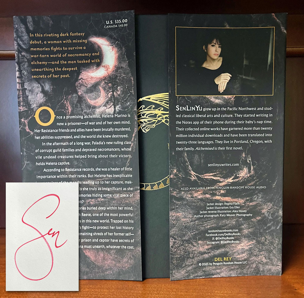 SenLinYu "Alchemised" Signed First Edition, Slipcased Limited Edition "BC" w/COA [Sealed]