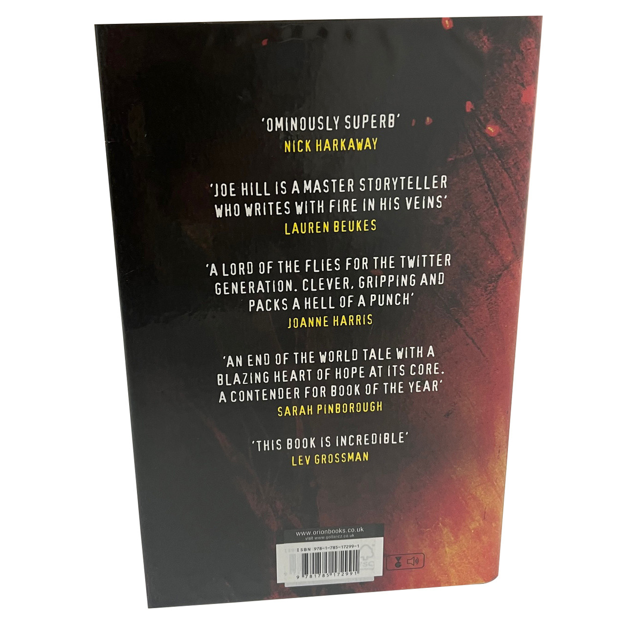 Joe Hill "The Fireman" Slipcased UK Signed First Edition, First Printing [Very Fine]