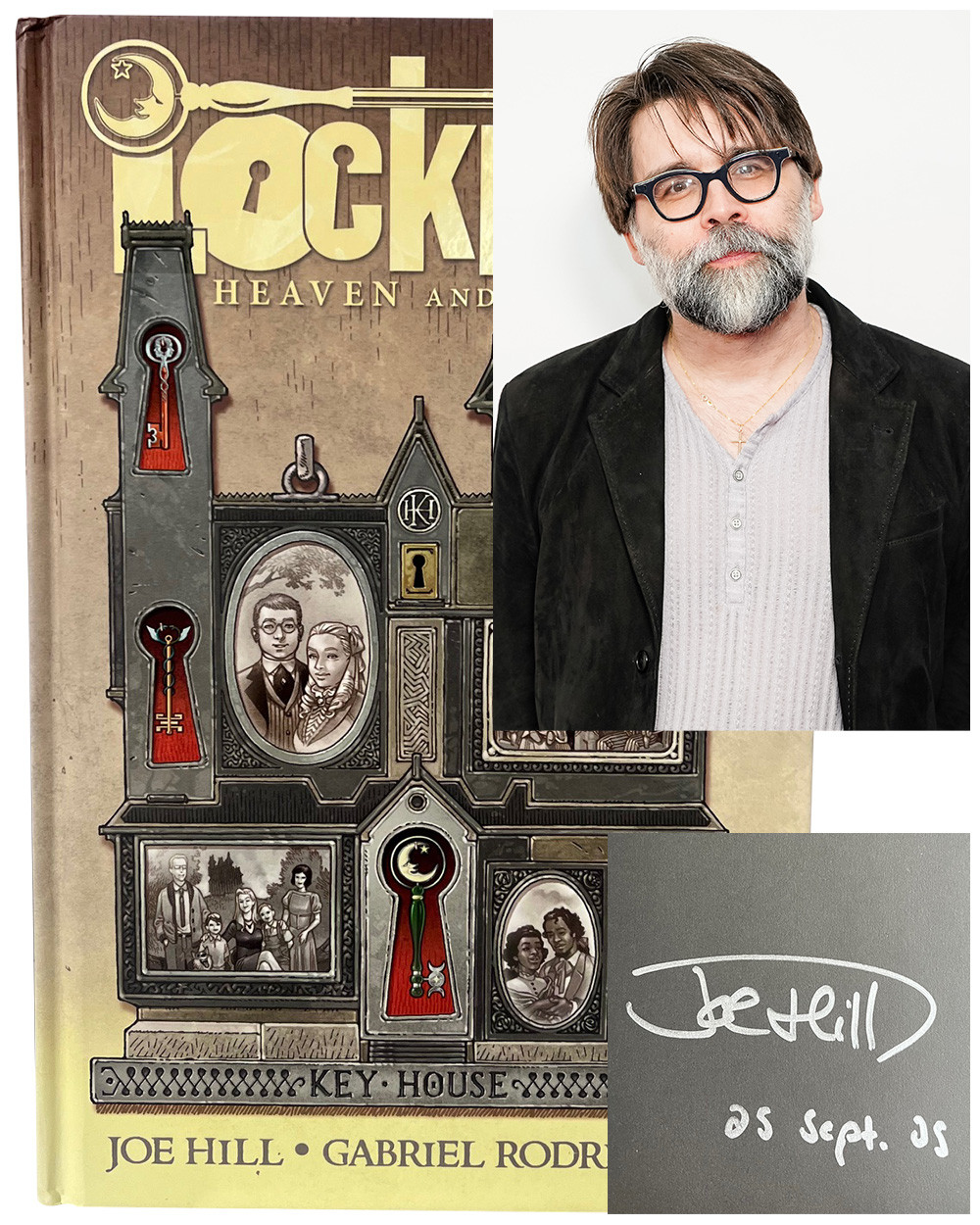 Joe Hill "Locke & Key: Heaven And Earth" Signed First Edition, Later Printing w/COA