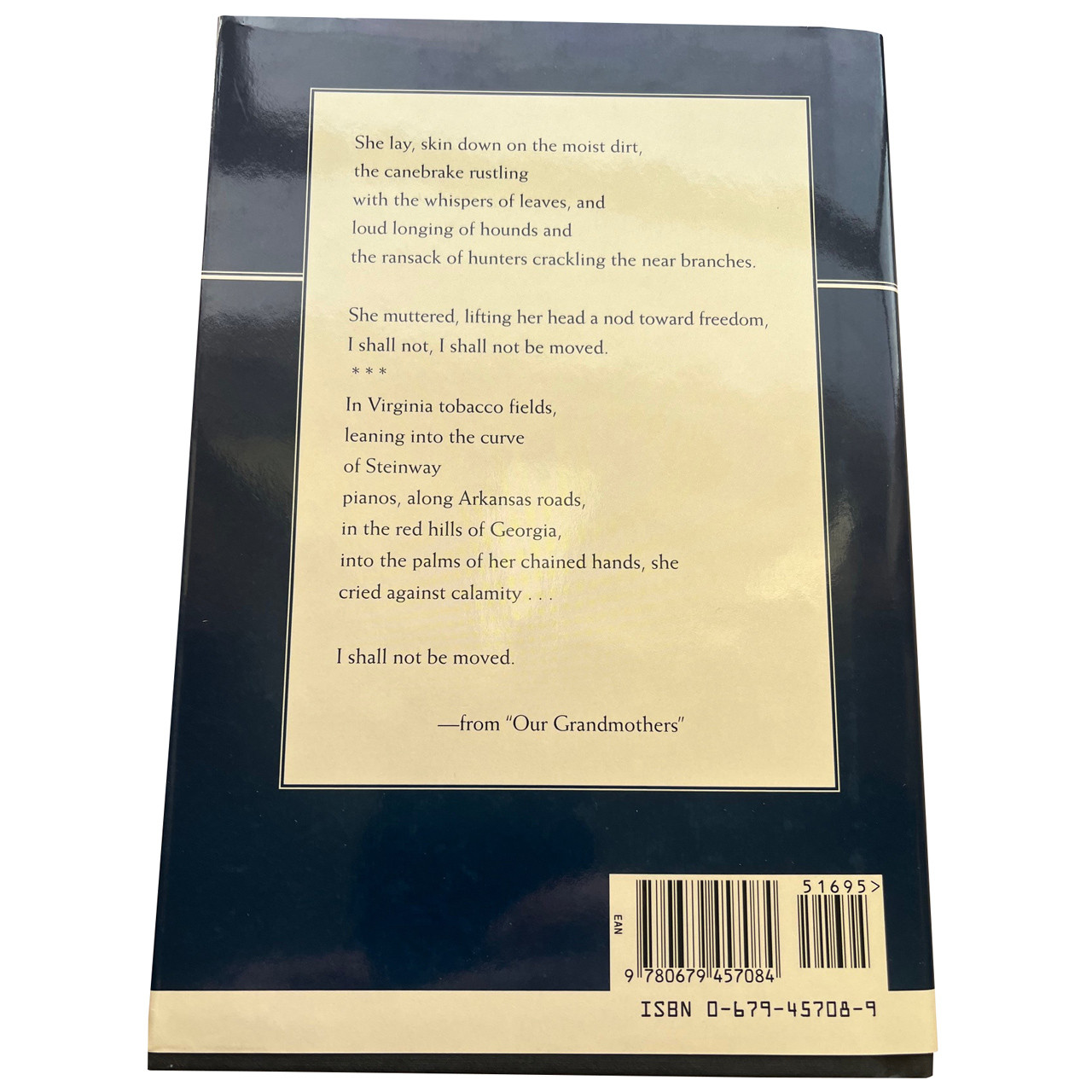 Maya Angelou "I Shall Not Be Moved" Signed First Edition, Later Printing  w/COA [Fine/Fine]