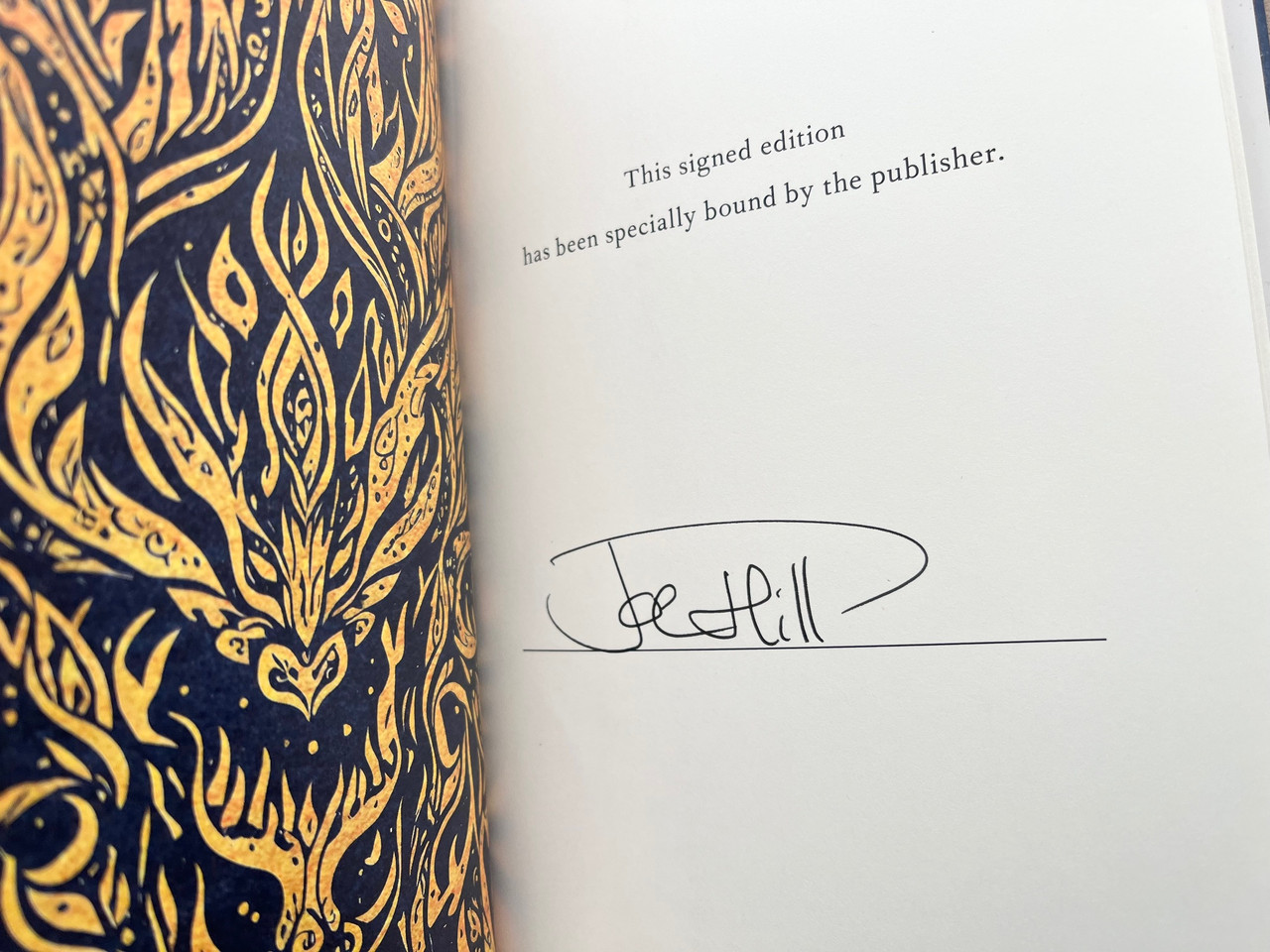 Joe Hill "King Sorrow" Signed First Edition, First Printing [Fine/Fine]