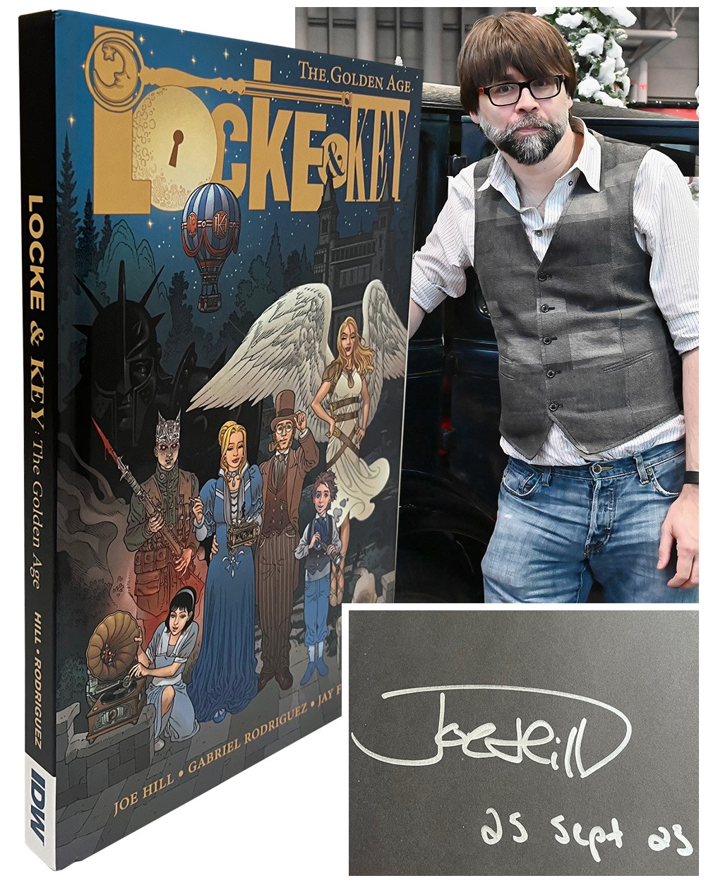 Joe Hill "Locke & Key: The Golden Age" Signed First Edition, First Printing, Hardcover Graphic Novel w/COA