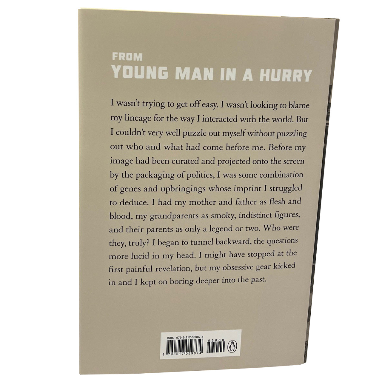 Gavin Newsom "Young Man in a Hurry: A Memoir of Discovery" Signed First Edition / First Printing w/COA [Fine/Fine]
